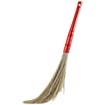 Kleeno by Cello Premier No Dust Broom - Extra Long, High Quality, Easy To Use, Red 1 pc