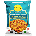 Let's Try Kerala Garlic Mixture - Kettle Cooked 180 g