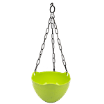 Klassic Hanging Pot With Chain - Apple Green, 19 cm , Marvel 4 pcs