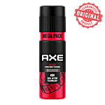 Axe Body Spray Deodorant For Men - Intense, Dual Action Technology, Strong Woody Fragrance 215 ml 