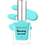Swiss Beauty Stunning Nail Lacquer - Long Lasting, Quick Drying 10 ml SB-105-32, Sky Blue
