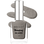 Swiss Beauty Stunning Nail Lacquer - Long Lasting, Quick Drying 10 ml SB-105-55, Steel City