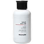 Minimalist Salicylic Acid + LHA 2% Face Cleanser - Reduces Sebum & Prevents Breakouts 100 ml 