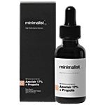 Minimalist Azeclair 17% + Propolis Face Serum - For Intense Acne, Excess Oil 30 ml 