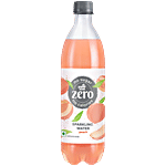 Paper Boat Zero Sparkling Water - Peach 600 ml Bottle