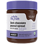 The Whole Truth Dark Chocolate Peanut Butter - Crunchy, Natural 325 g