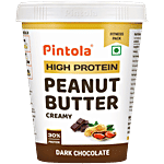 Pintola Dark Chocolate Peanut Butter - Creamy, With Added Whey Protein 1 kg 