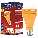 Halonix Fire Alarm - Polycarbonate, Plug & Use 1 pc
