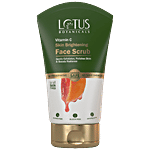 Lotus Botanicals Vitamin C Skin Brightening Face Scrub - Gently Exfoliates, Polishes Skin & Boosts Radiance 100 g
