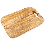 Segovia Wooden Regular Cutting/Chopping Board Cum Serving Platter - BPA Free 1 pc