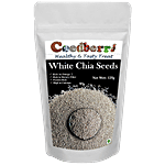 Ceedberri White Chia Seeds - Rich In Omega 3, Dietary Fiber, High In Calcium & Protein 125 g 