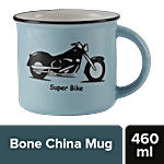 bb home Coffee/ Milk Mug, Handmade Bonechina, Biker 460 ml