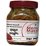 Menu Maker Rashun Kasundi/Garlic Mustard Sauce 250 g Jar