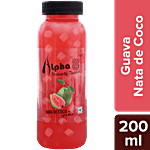 Alpha 8 Guava Juice - Nata De Coco, Natural, Nutrition Drink 200 ml
