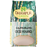 Dhampur Green Sulphurless Desi-Khand 1 kg Pouch