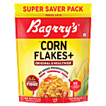 Bagrry's Corn Flakes Plus Original Healthier - Added Fibre 1 kg Pouch