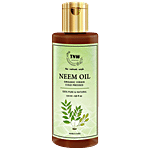 TNW-The Natural Wash Pure Neem Oil - Organic, Virgin, Cold Pressed 100 ml
