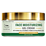 TNW-The Natural Wash Face Moisturising Gel-Cream - Green Tea, Vitamin E, For Deep Nourishment, Non-Sticky 50 ml 