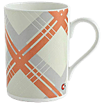 JCPL Ceramic Coffee/Milk Mug - Pride, Orange & Grey 330 ml