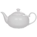 Clay Craft Basic Tea Pot - Chinese, Plain White, Big 900 ml 