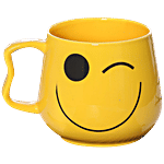 JCPL Ceramic Coffee/Milk Mug - Wink, Ample Zest 330 ml