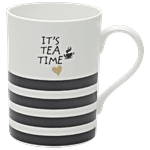 JCPL Ceramic Coffee/Milk Mug - Tea Time, Pride 330 ml