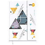 Navneet Youva Magnetic Notebook - Ruled, Single Line, Case Bound, A5, 192 Pages 1 pc 