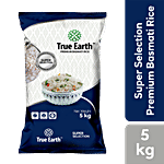 True Earth Super Selection Premium Basmati Rice - Delectable Aroma & Unique Flavour 5 kg Pouch