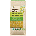 Organic Tattva Organic Moong Dal/Dhuli 1 kg Pouch