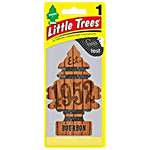 Little Trees Air Freshener - Bourbon, Provides Long Lasting Fragrance 1 pc 