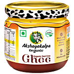 Akshayakalpa Organic Desi Cow Ghee - Rich Aroma 300 ml Bottle