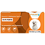 Vivaldis Spot On - Prevention & Treatment Of Fleas & Ticks, For Smaller Dogs 9 g (Upto 10 kg)
