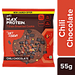 RiteBite Max Protein Max Protein Cookies - Chili Chocolate, 7 Grain Breakfast, Soft & Chewy, 4g Fiber & Calcium, No Maida 55 g Box
