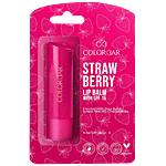 ColorBar Lip Balm - Contains Shea Butter, With SPF 15, To Heal Dry & Chapped Lips 4.5 g Strawberry