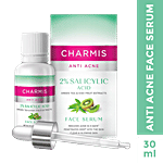 Charmis Anti Acne 2% Salicylic Acid Face Serum - Green Tea & Kiwi Extract 30 ml Bottle