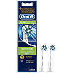 Oral-B Cross Action - Toothbrush Heads, Replacement Refills, For Electric Rechargeable 2 pcs