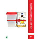 Paras Nandan - Cow Ghee, Contains Vitamin A, E D & K, Enhances Taste, Rich In Aroma 1 L 