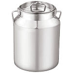 Neelam Stainless Steel Milk Can/Container/Akhand Barni - Easy To Clean & Durable 3 L