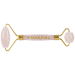 Be Soulfull Rose Quartz Face Massage Roller - Helps To Reduce Wrinkles 170 g 