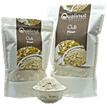 Qualinut Gourmet Oats Flour - Gluten Free, Rich In Antioxidants 1 kg Pouch