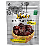 Molsi's Safawi Dates - Large Sized, Soft & Chewy, Chocotaley Sweetness 250 g
