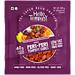 Hello Tempayy Spicy Peri Peri Tempeh Cubes - Clean, Lean Protein, Makes Rolls & Salads 200 g