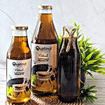 Qualinut Gourmet Natural Cold Pressed Mustard Oil - Rich in Omega 3 & 6, Vitamin E, Minerals & Antioxidants 1 L