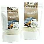 Qualinut Gourmet Sugar Control Nutri Flour - Rich In Fiber & Omega Fatty Acids 500 g
