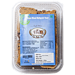 THE BAKE SHOP Whole Wheat Multigrain Toast - Wholesome, Crispy & Crunchy 200 g Box