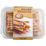 THE BAKE SHOP Jeera Ajwain Breadsticks - Rich In Nutrients, Soft & Crisp, No Preservatives 100 g Box
