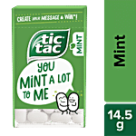 Tic Tac Candy - Gentle Messages, Mint 14.5 g 