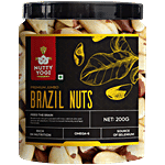 Nutty Yogi Brazil Nuts - Rich In Omega 6, Selenium & Nutrients, Boosts Immunity 200 g 