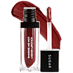 Sugar Cosmetics Smudge Me Not Liquid Lipstick - Long Lasting, Rust Red 4.5 g 28 Trusty Rusty