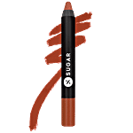 Sugar Cosmetics Matte As Hell Crayon Lipstick - Burnt Orange, Highly Pigmented, Long Lasting 2.8 g 16 Claire Underwood